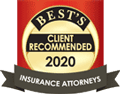 Matthews & Higgins Best client Recommended Insurance Attorneys Listed over 10 Years
